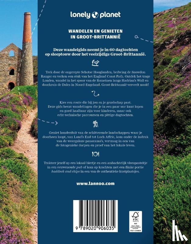 Lonely Planet - Wandelgids Groot-Brittannië