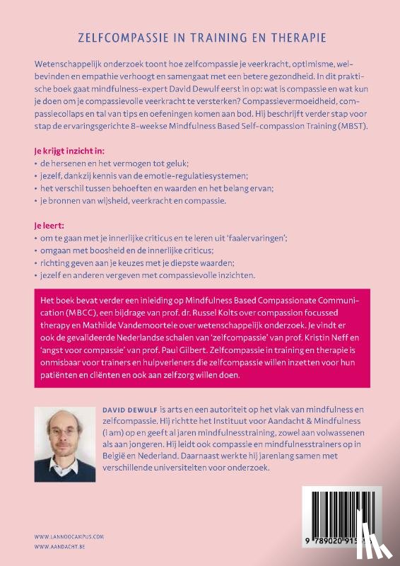 Dewulf, David - Zelfcompassie in training en therapie