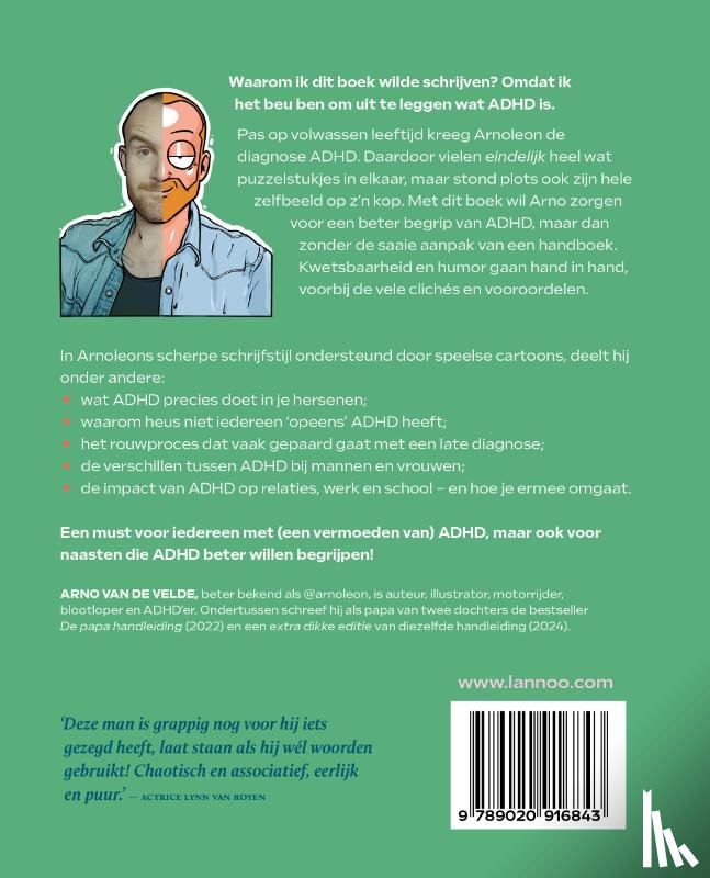 Velde, Arno Van de - De ADHD handleiding van Arnoleon
