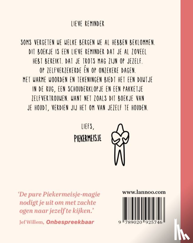 Piekermeisje - Een boek dat van je houdt