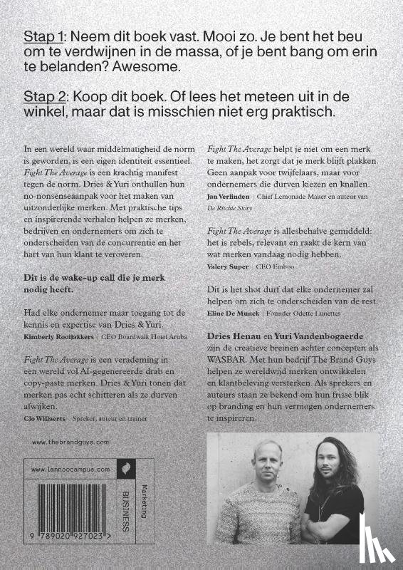 Henau, Dries, Vandenbogaerde, Yuri - Fight The Average