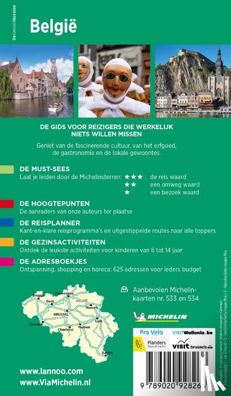  - Michelin Reisgids België