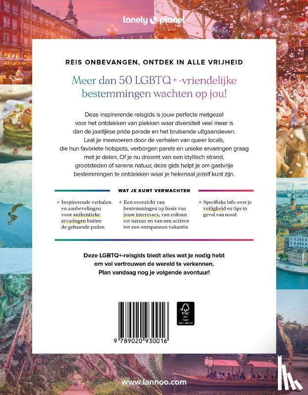 Lonely Planet - De LGBTQ+ reisgids