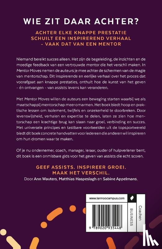 Wauters, Ann, Haspeslagh, Matthias, Appelmans, Sabine - Mentor Moves