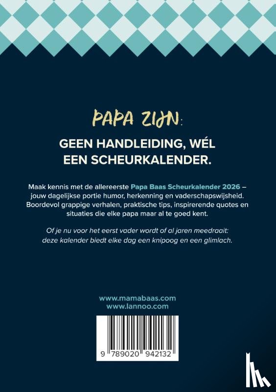 Mama Baas - Scheurkalender 365 x papa zijn 2026