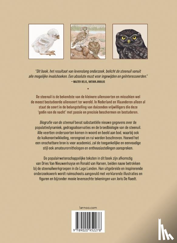 Nieuwenhuyse, Dries Van, Harxen, Ronald van - Biografie van de steenuil