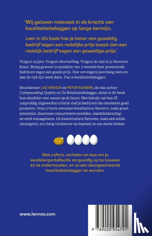Kroeze, Luc, Compounding Quality - De kunst van het kwaliteitsbeleggen
