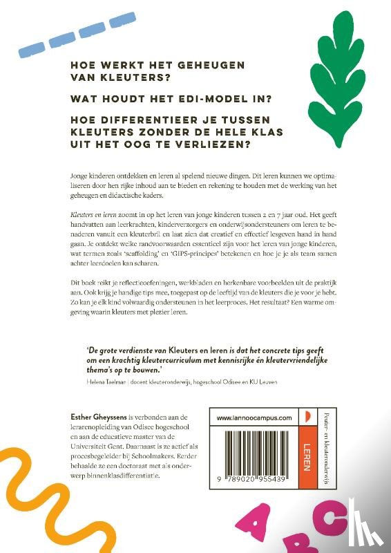 Gheyssens, Esther - Kleuters en leren
