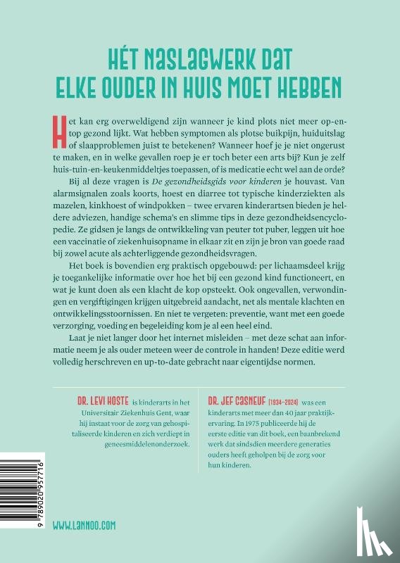 Hoste, Levi - De gezondheidsgids voor kinderen