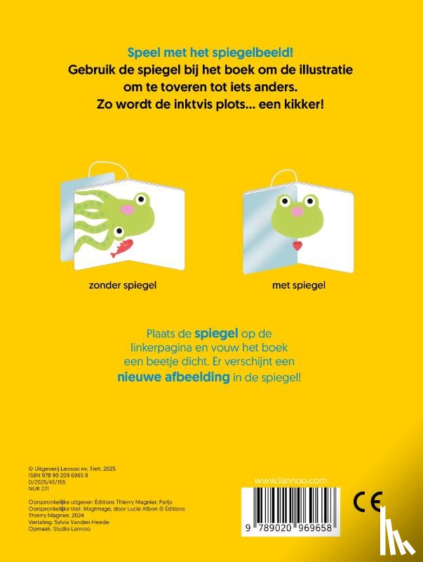 Albon, Lucie - Spiegelspel! - Interactief voorleesboek met spiegel