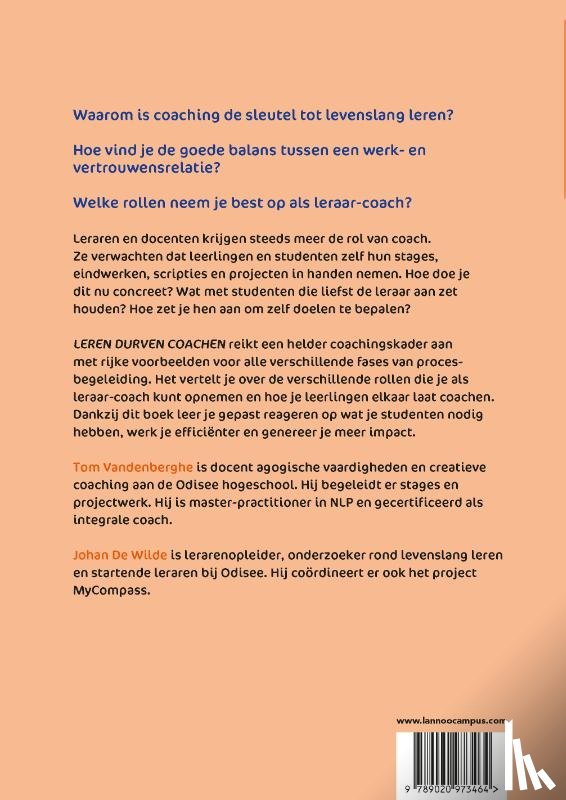 Vandenberghe, Tom, Wilde, Johan De - Leren Durven Coachen