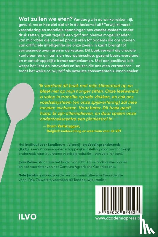 Relaes, Joris, Jacobs, Nele - Het komt goed met ons eten