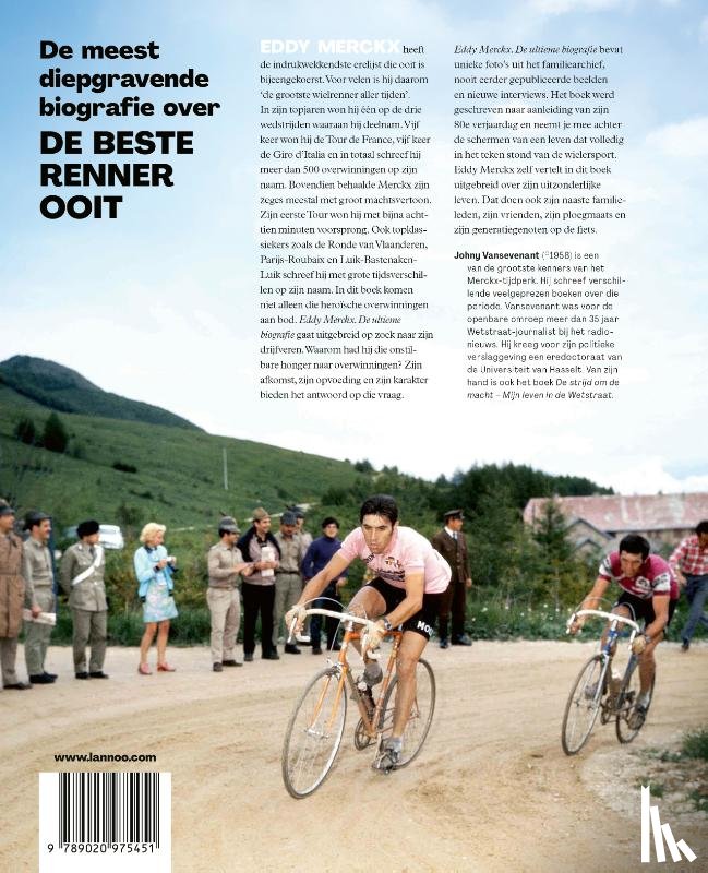 Vansevenant, Johny - Eddy Merckx. De ultieme biografie