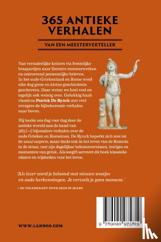 Rynck, Patrick De - Dagboek van de oudheid