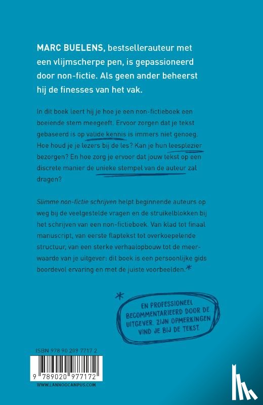 Buelens, Marc, Janssens, Niels - Slimme non-fictie schrijven