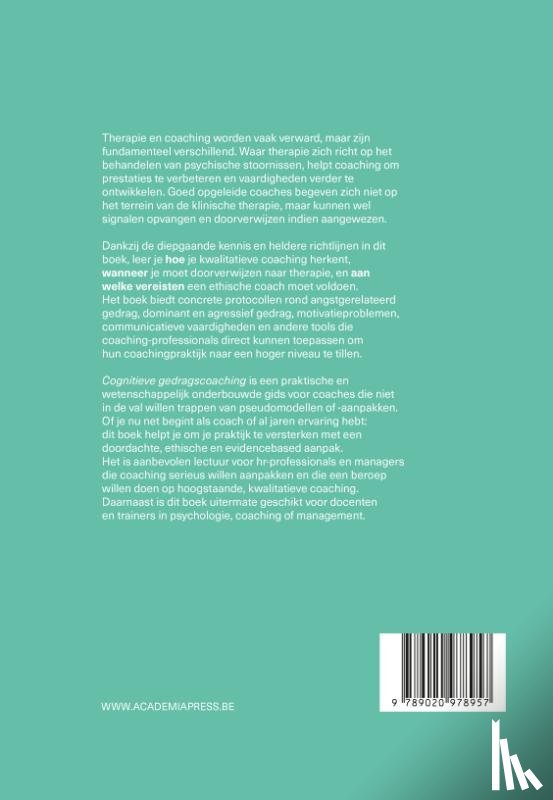 Vermeren, Patrick, Vermeren, Laurien - Cognitieve gedragscoaching