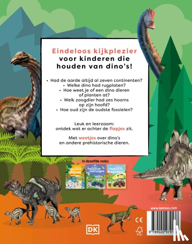  - Mijn grote flapjesboek van alle dino's