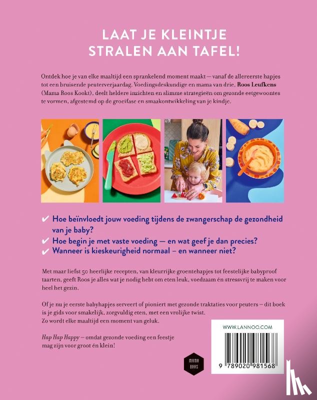 Leufkens, Roos, Mama Roos Kookt - Hap hap happy