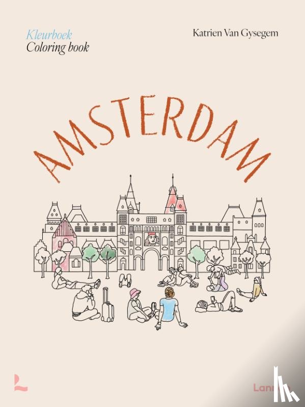 Gysegem, Katrien Van - Kleurboek Amsterdam I Coloring Book Amsterdam