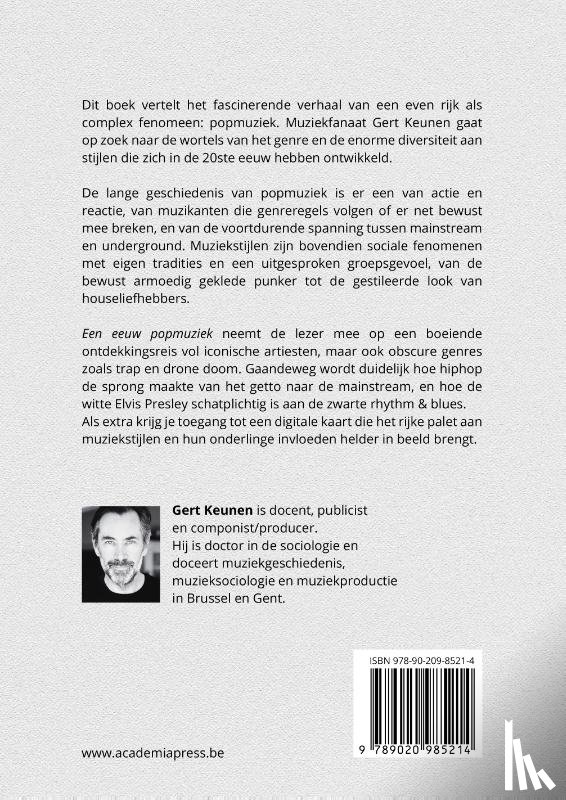 Keunen, Gert - Een eeuw popmuziek