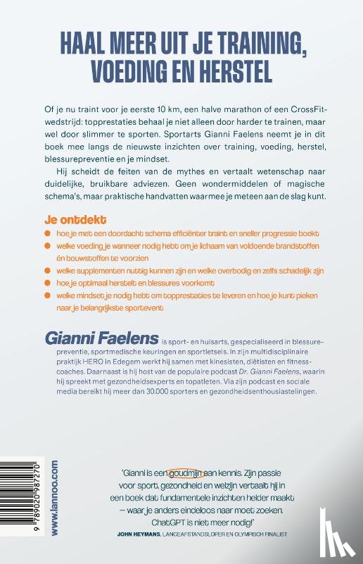Faelens, Gianni - Slimmer sporten
