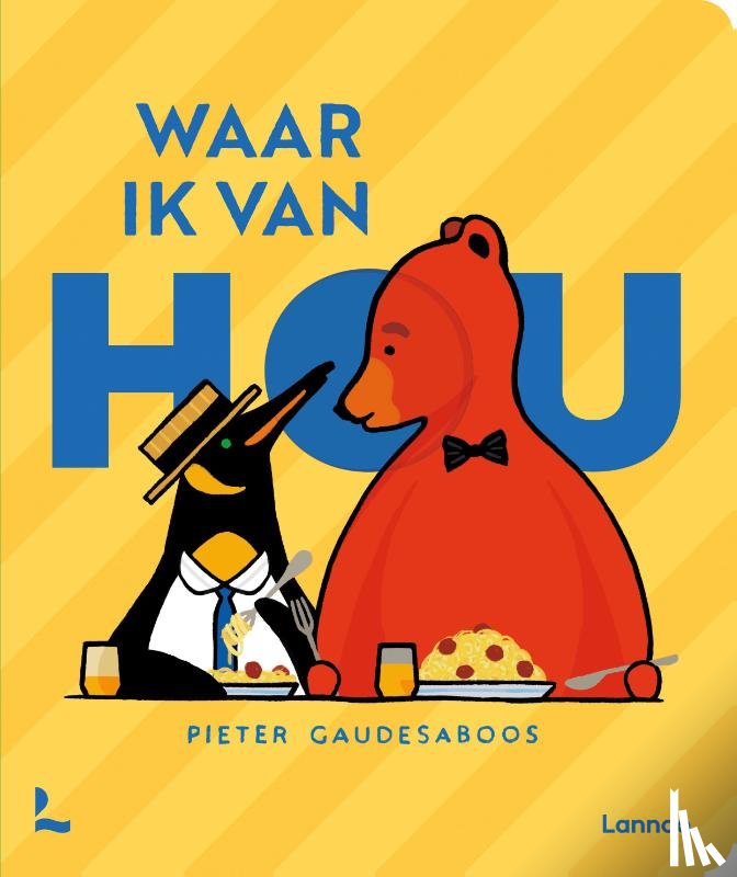 Pieter Gaudesaboos - Waar ik van hou - kartonboek