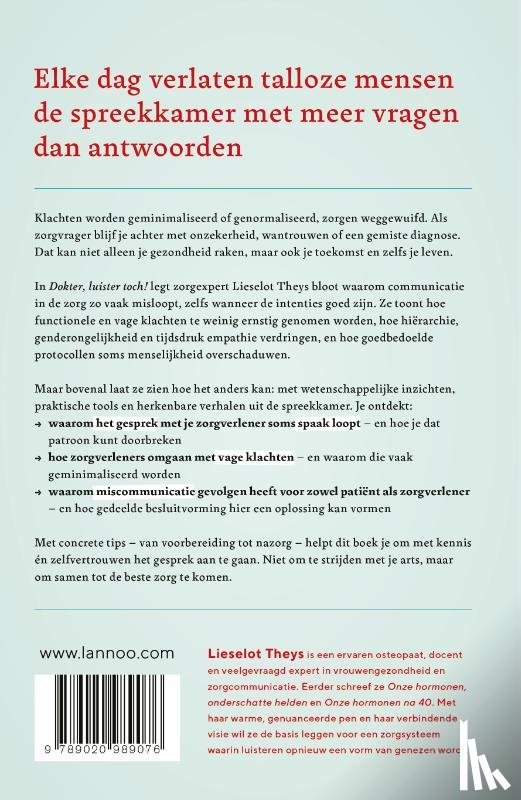 Theys, Lieselot - Dokter, luister toch!