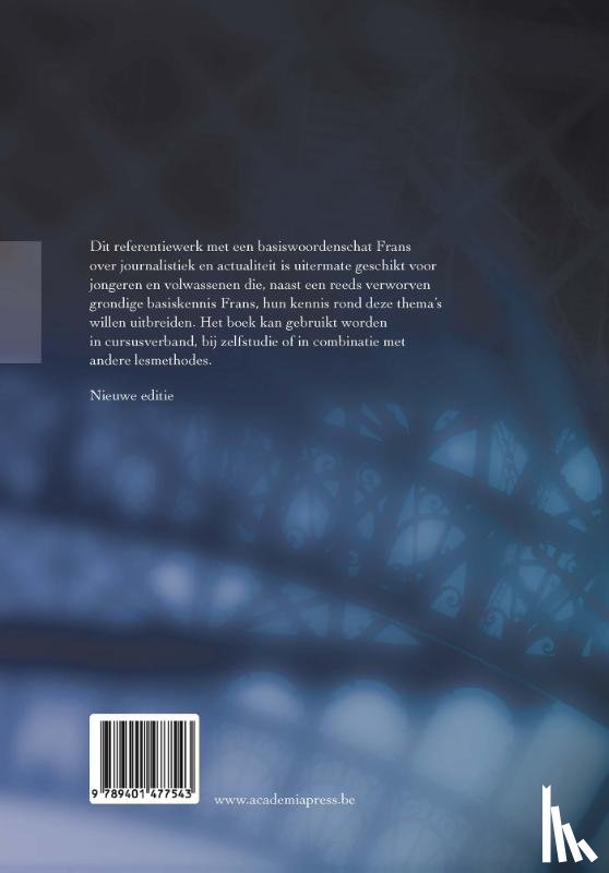 Gillet, Leon, Luyten, Brigitte - Lexique de base du journalisme et de l'actualité