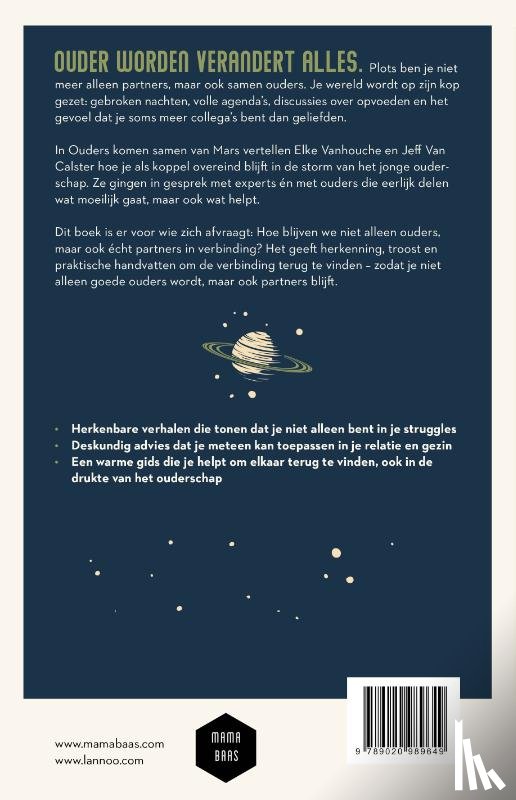 Vanhouche, Elke, Calster, Jeff Van, Mama Baas - Ouders komen samen van Mars