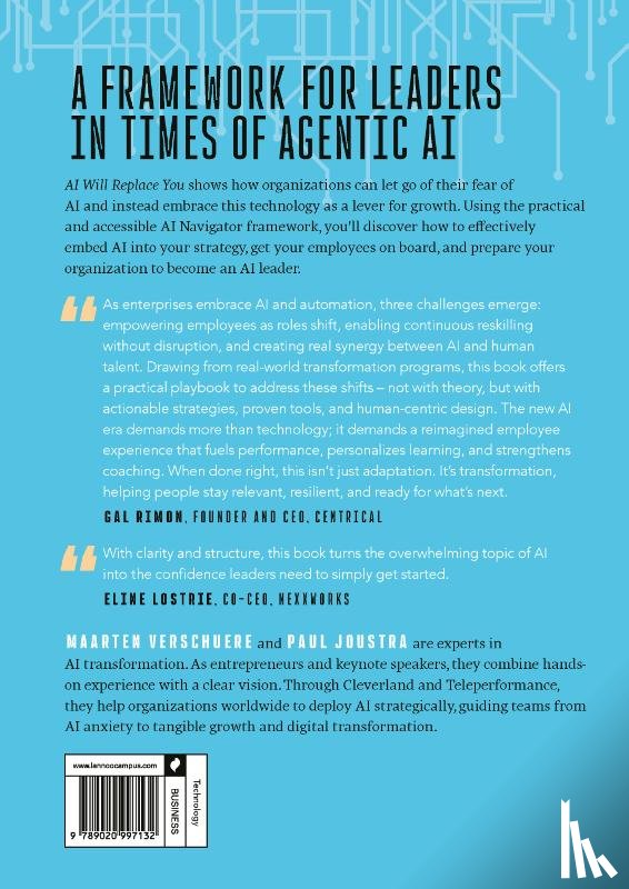 Verschuere, Maarten, Joustra, Paul - AI Will Replace You