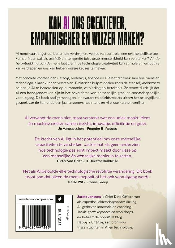 Janssen, Jackie - AI, de herontdekking van de mens