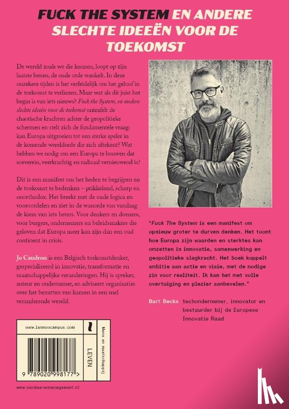 Caudron, Jo - Fuck the system, en andere slechte ideeën voor de toekomst