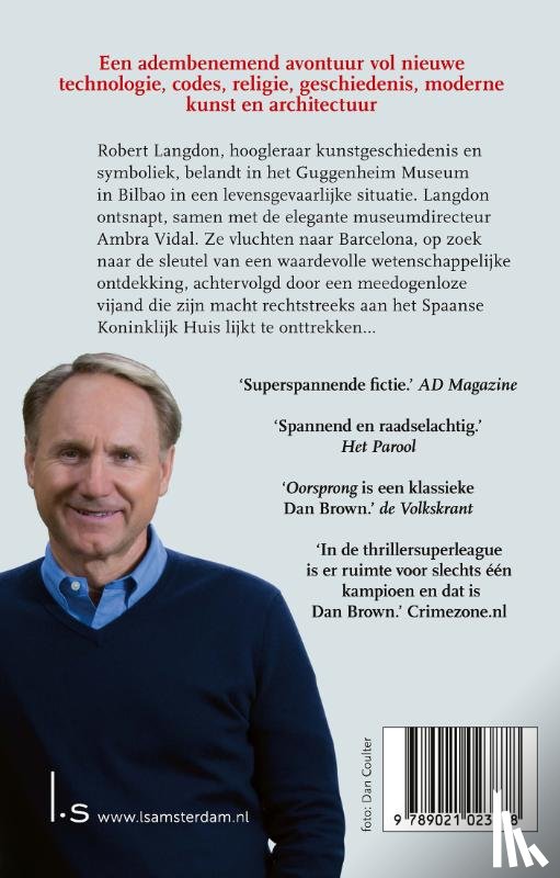Brown, Dan - Oorsprong
