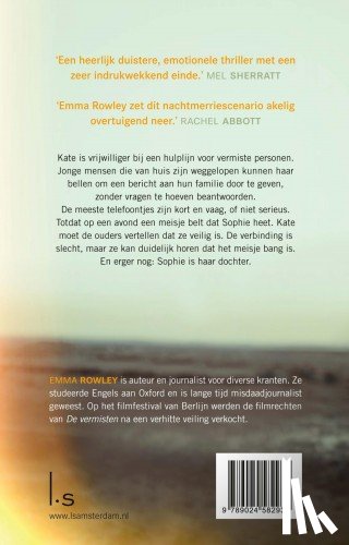 Rowley, Emma - De vermisten
