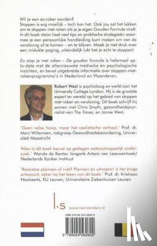 West, Robert - Zo stop je met roken - De gouden formule