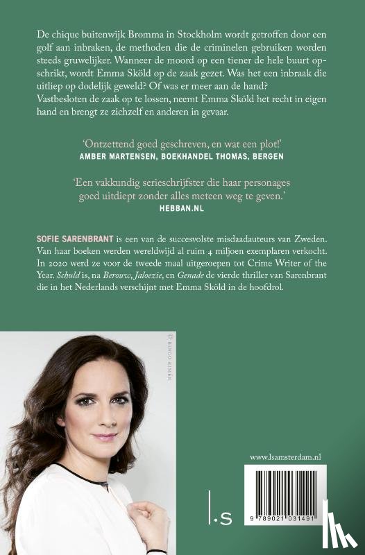 Sarenbrant, Sofie - Schuld
