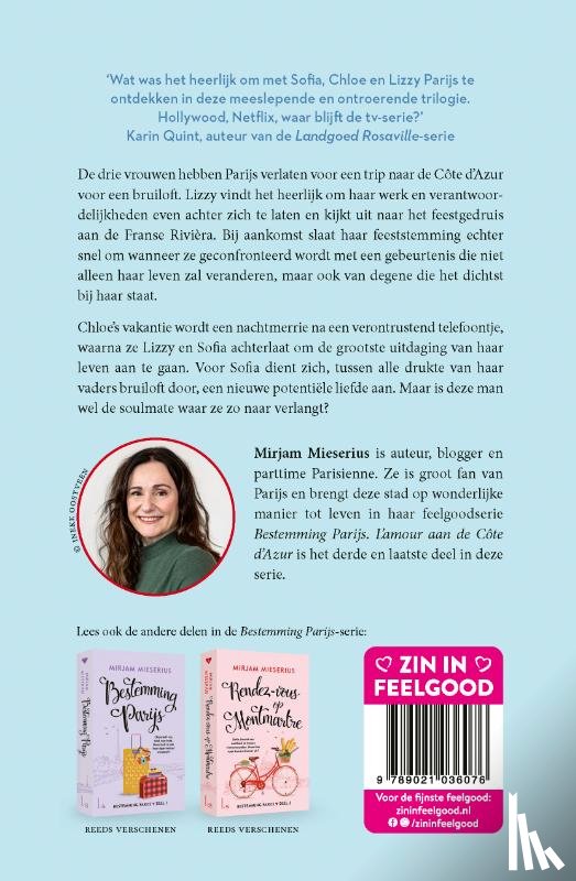 Mieserius, Mirjam - L'Amour aan de Côte d'Azur