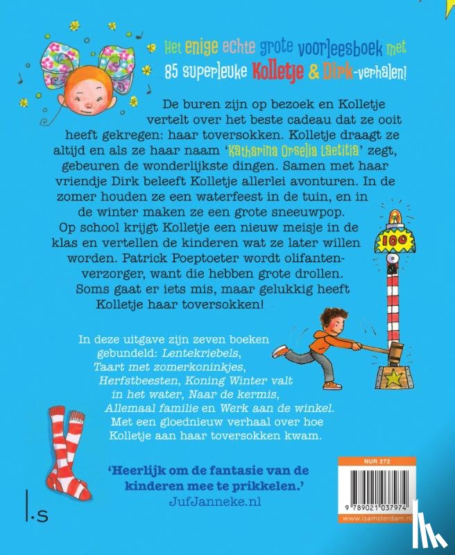 Feller, Pieter, Stenvert, Natascha - Het enige echte grote voorleesboek van Kolletje & Dirk