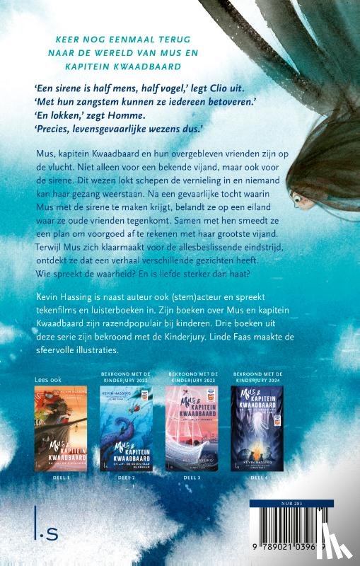 Hassing, Kevin, Faas, Linde - Mus & kapitein Kwaadbaard en De laatste sirene