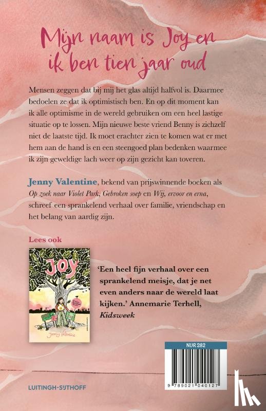 Valentine, Jenny - Liefs van Joy