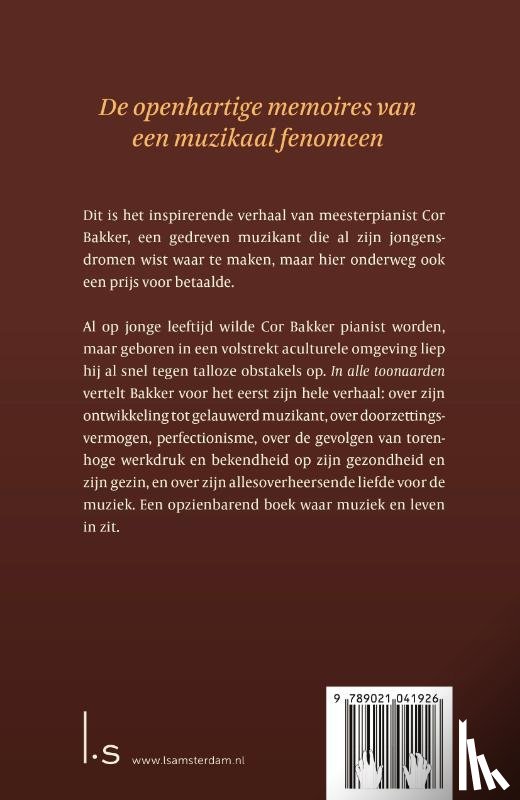 Bakker, Cor, Bergh, Thomas van den - In alle toonaarden