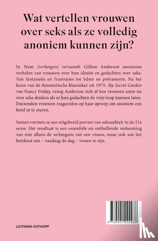 Anderson, Gillian - Want (verlangen)