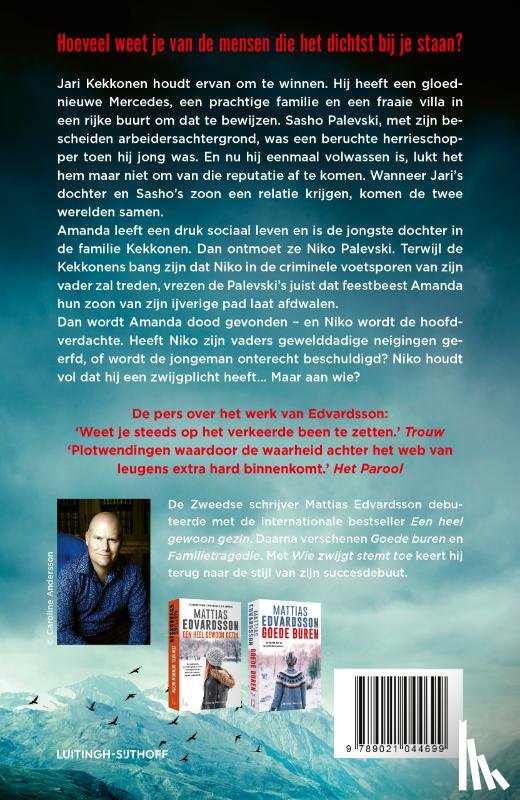 Edvardsson, Mattias - Wie zwijgt stemt toe