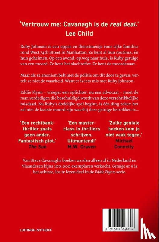 Cavanagh, Steve - Getuige nr. 8