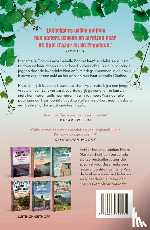Martin, Pierre - Madame le Commissaire en de vrouw zonder geheugen