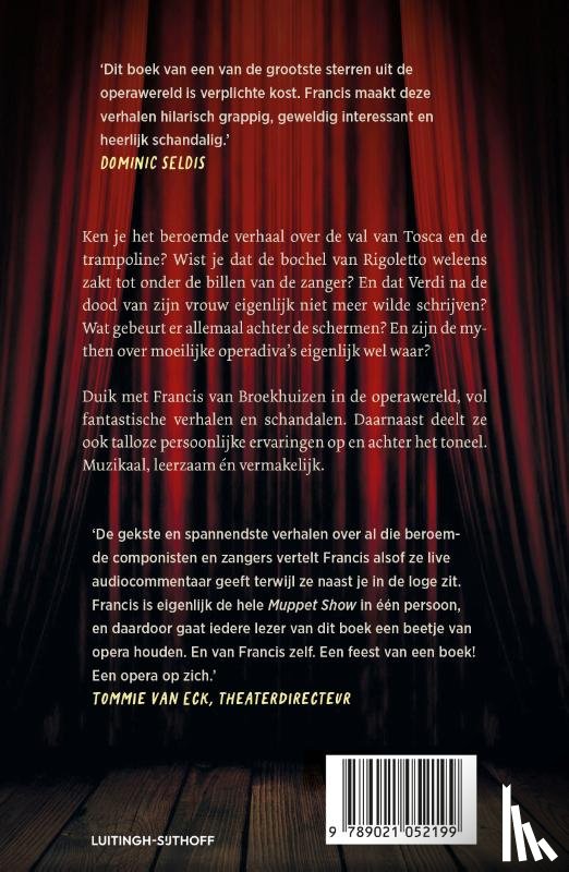 Broekhuizen, Francis van - Schandalig mooie opera