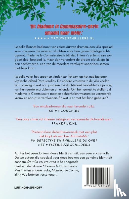 Martin, Pierre - Madame le Commissaire en de villa vol vrouwen