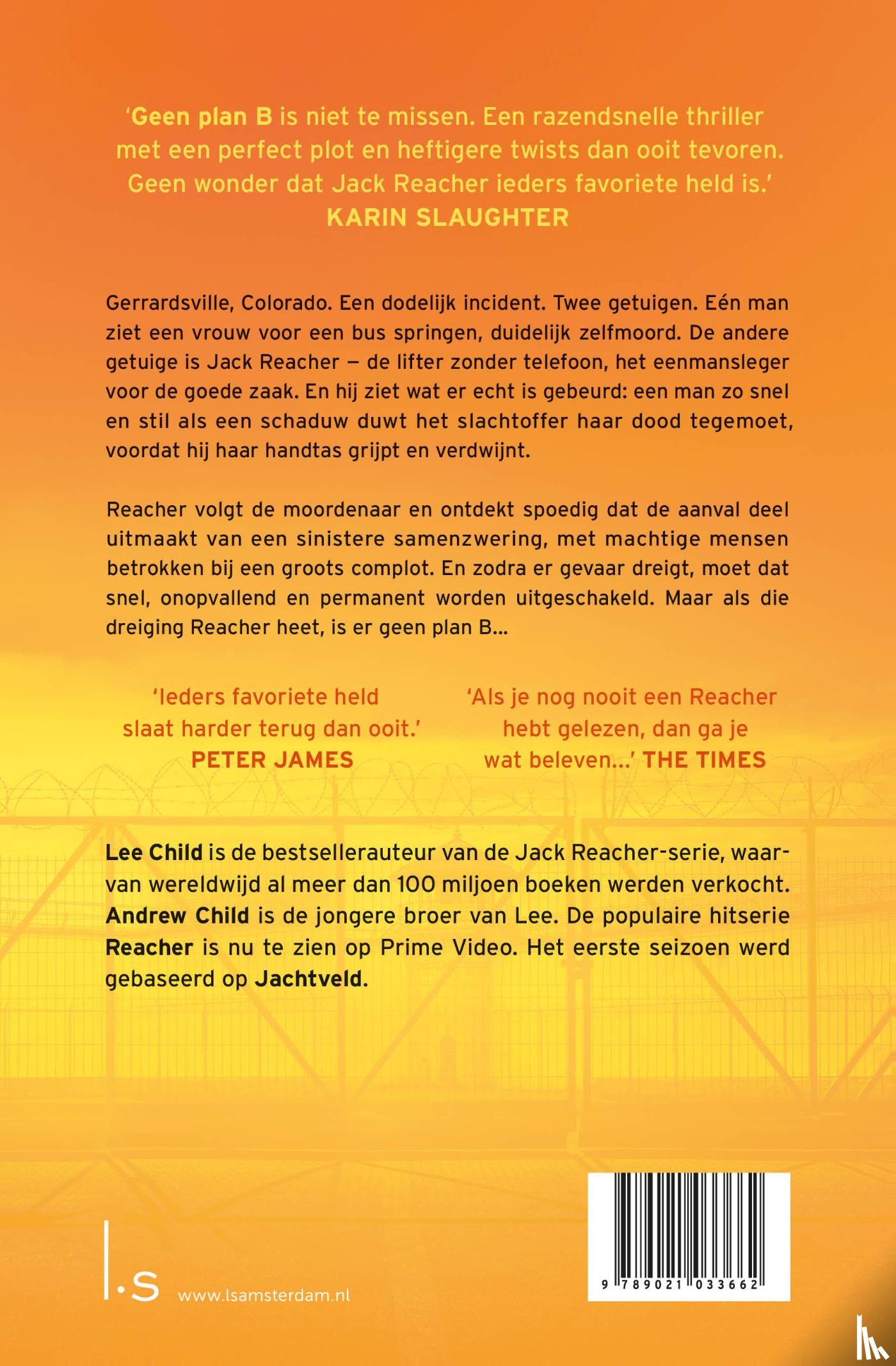 Child, Lee, Child, Andrew - Geen plan B