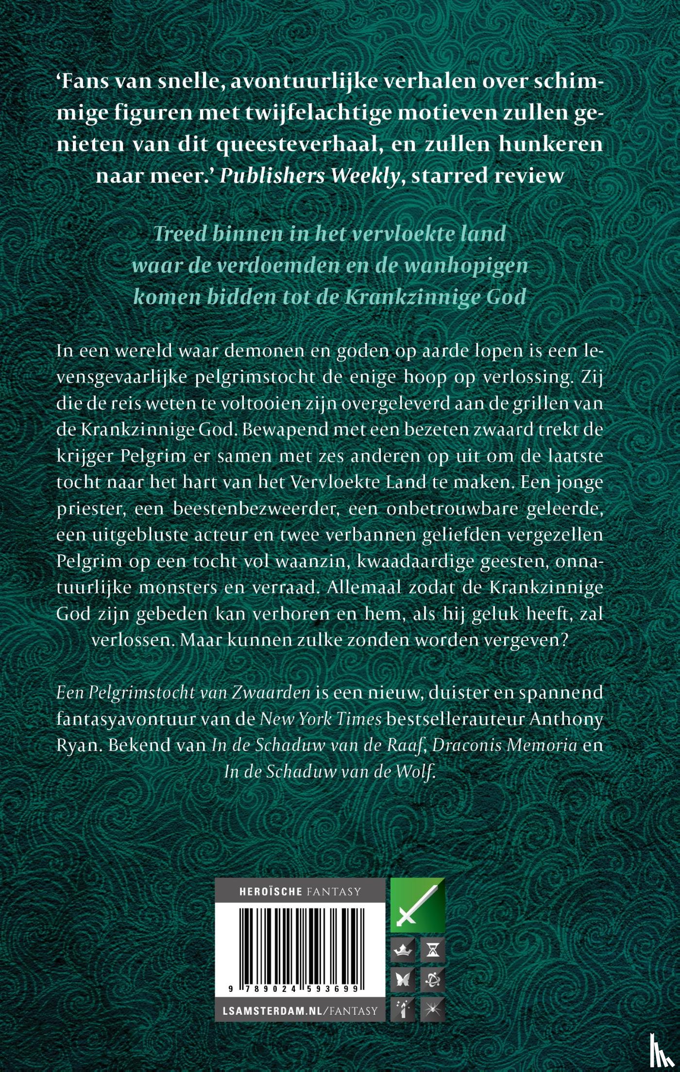 Ryan, Anthony - Een Pelgrimstocht van Zwaarden