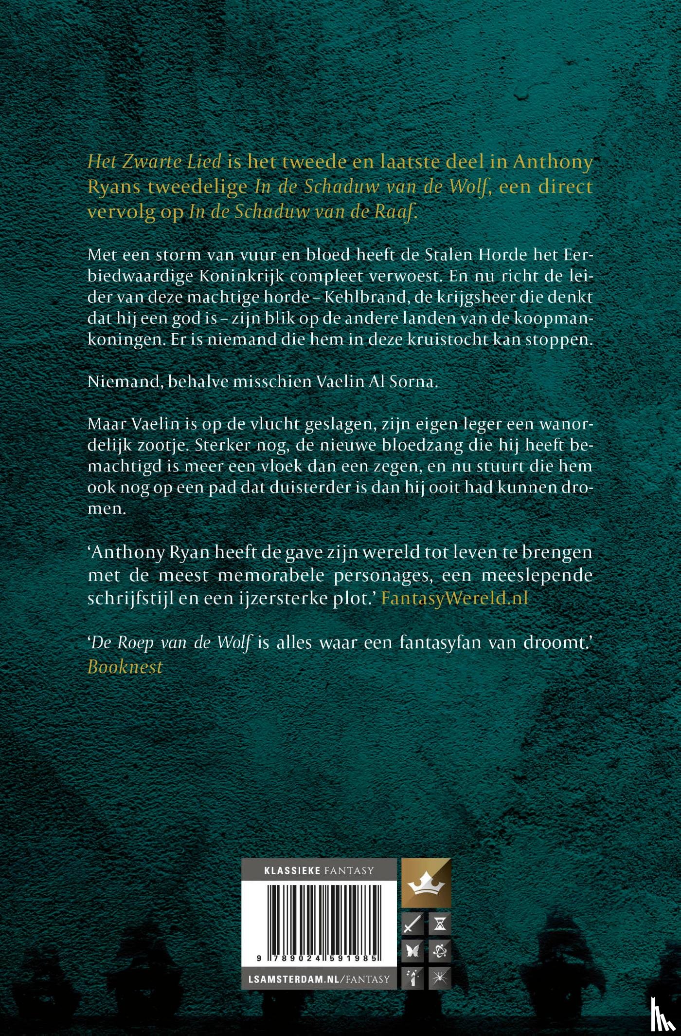 Ryan, Anthony - Het Zwarte Lied